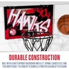 image:imageFranklin Sports NBA Team Over the Door Basketball Hoops  Kids Indoor Mini Basketball Hoop  Ball Set  NBA Fan Mini HoopsAtlanta Hawks
