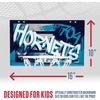 image:imageFranklin Sports NBA Team Over the Door Basketball Hoops  Kids Indoor Mini Basketball Hoop  Ball Set  NBA Fan Mini HoopsCharlotte Hornets