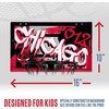 image:imageFranklin Sports NBA Team Over the Door Basketball Hoops  Kids Indoor Mini Basketball Hoop  Ball Set  NBA Fan Mini HoopsChicago Bulls