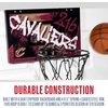 image:imageFranklin Sports NBA Team Over the Door Basketball Hoops  Kids Indoor Mini Basketball Hoop  Ball Set  NBA Fan Mini HoopsCleveland Cavaliers