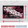 image:imageFranklin Sports NBA Team Over the Door Basketball Hoops  Kids Indoor Mini Basketball Hoop  Ball Set  NBA Fan Mini HoopsCleveland Cavaliers