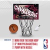 image:imageFranklin Sports NBA Team Over the Door Basketball Hoops  Kids Indoor Mini Basketball Hoop  Ball Set  NBA Fan Mini HoopsCleveland Cavaliers
