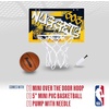 image:imageFranklin Sports NBA Team Over the Door Basketball Hoops  Kids Indoor Mini Basketball Hoop  Ball Set  NBA Fan Mini HoopsDenver Nuggets