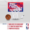 image:imageFranklin Sports NBA Team Over the Door Basketball Hoops  Kids Indoor Mini Basketball Hoop  Ball Set  NBA Fan Mini HoopsDetroit Pistons