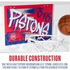 image:imageFranklin Sports NBA Team Over the Door Basketball Hoops  Kids Indoor Mini Basketball Hoop  Ball Set  NBA Fan Mini HoopsDetroit Pistons