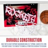image:imageFranklin Sports NBA Team Over the Door Basketball Hoops  Kids Indoor Mini Basketball Hoop  Ball Set  NBA Fan Mini HoopsHouston Rockets