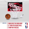 image:imageFranklin Sports NBA Team Over the Door Basketball Hoops  Kids Indoor Mini Basketball Hoop  Ball Set  NBA Fan Mini HoopsHouston Rockets
