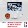 image:imageFranklin Sports NBA Team Over the Door Basketball Hoops  Kids Indoor Mini Basketball Hoop  Ball Set  NBA Fan Mini HoopsMemphis Grizzlies