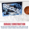 image:imageFranklin Sports NBA Team Over the Door Basketball Hoops  Kids Indoor Mini Basketball Hoop  Ball Set  NBA Fan Mini HoopsMemphis Grizzlies