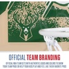 image:imageFranklin Sports NBA Team Over the Door Basketball Hoops  Kids Indoor Mini Basketball Hoop  Ball Set  NBA Fan Mini HoopsMilwaukee Bucks