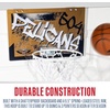 image:imageFranklin Sports NBA Team Over the Door Basketball Hoops  Kids Indoor Mini Basketball Hoop  Ball Set  NBA Fan Mini HoopsNew Orleans Pelicans