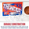image:imageFranklin Sports NBA Team Over the Door Basketball Hoops  Kids Indoor Mini Basketball Hoop  Ball Set  NBA Fan Mini HoopsOklahoma City Thunder