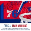 image:imageFranklin Sports NBA Team Over the Door Basketball Hoops  Kids Indoor Mini Basketball Hoop  Ball Set  NBA Fan Mini HoopsPhiladelphia 76ers