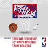 image:imageFranklin Sports NBA Team Over the Door Basketball Hoops  Kids Indoor Mini Basketball Hoop  Ball Set  NBA Fan Mini HoopsPhiladelphia 76ers