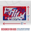 image:imageFranklin Sports NBA Team Over the Door Basketball Hoops  Kids Indoor Mini Basketball Hoop  Ball Set  NBA Fan Mini HoopsPhiladelphia 76ers