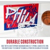 image:imageFranklin Sports NBA Team Over the Door Basketball Hoops  Kids Indoor Mini Basketball Hoop  Ball Set  NBA Fan Mini HoopsPhiladelphia 76ers