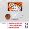 image:imageFranklin Sports NBA Team Over the Door Basketball Hoops  Kids Indoor Mini Basketball Hoop  Ball Set  NBA Fan Mini HoopsPhoenix Suns