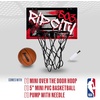 image:imageFranklin Sports NBA Team Over the Door Basketball Hoops  Kids Indoor Mini Basketball Hoop  Ball Set  NBA Fan Mini HoopsPortland Trail Blazers