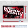image:imageFranklin Sports NBA Team Over the Door Basketball Hoops  Kids Indoor Mini Basketball Hoop  Ball Set  NBA Fan Mini HoopsPortland Trail Blazers
