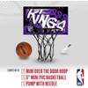 image:imageFranklin Sports NBA Team Over the Door Basketball Hoops  Kids Indoor Mini Basketball Hoop  Ball Set  NBA Fan Mini HoopsSacramento Kings