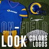 image:imageFranklin Sports NFL Kids Football Uniform Set  NFL Youth Football Costume for Boys amp GirlsLos Angeles Rams