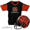 image:imageFranklin Sports NFL Kids Helmet  Jersey Sets  Youth NFL Team Uniform Sets  Costume Set  Helmet Jersey  ChinstrapMediumCincinnati Bengals