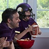 image:imageFranklin Sports NFL Kids Helmet  Jersey Sets  Youth NFL Team Uniform Sets  Costume Set  Helmet Jersey  ChinstrapMediumMinnesota Vikings