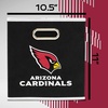 image:imageFranklin Sports NFL Storage Bins  Collapsible Cube Container  Basket  NFL Office Bedroom  Living Room  11x11Arizona Cardinals