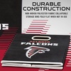 image:imageFranklin Sports NFL Storage Bins  Collapsible Cube Container  Basket  NFL Office Bedroom  Living Room  11x11Atlanta Falcons