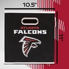 image:imageFranklin Sports NFL Storage Bins  Collapsible Cube Container  Basket  NFL Office Bedroom  Living Room  11x11Atlanta Falcons