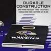 image:imageFranklin Sports NFL Storage Bins  Collapsible Cube Container  Basket  NFL Office Bedroom  Living Room  11x11Baltimore Ravens