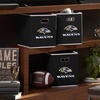 image:imageFranklin Sports NFL Storage Bins  Collapsible Cube Container  Basket  NFL Office Bedroom  Living Room  11x11Baltimore Ravens