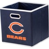 image:imageFranklin Sports NFL Storage Bins  Collapsible Cube Container  Basket  NFL Office Bedroom  Living Room  11x11Chicago Bears