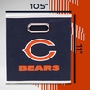 image:imageFranklin Sports NFL Storage Bins  Collapsible Cube Container  Basket  NFL Office Bedroom  Living Room  11x11Chicago Bears