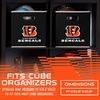 image:imageFranklin Sports NFL Storage Bins  Collapsible Cube Container  Basket  NFL Office Bedroom  Living Room  11x11Cincinnati Bengals