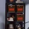 image:imageFranklin Sports NFL Storage Bins  Collapsible Cube Container  Basket  NFL Office Bedroom  Living Room  11x11Cleveland Browns