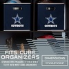 image:imageFranklin Sports NFL Storage Bins  Collapsible Cube Container  Basket  NFL Office Bedroom  Living Room  11x11Dallas Cowboys