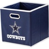 image:imageFranklin Sports NFL Storage Bins  Collapsible Cube Container  Basket  NFL Office Bedroom  Living Room  11x11Dallas Cowboys