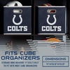 image:imageFranklin Sports NFL Storage Bins  Collapsible Cube Container  Basket  NFL Office Bedroom  Living Room  11x11Indianapolis Colts