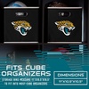 image:imageFranklin Sports NFL Storage Bins  Collapsible Cube Container  Basket  NFL Office Bedroom  Living Room  11x11Jacksonville Jaguars