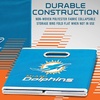 image:imageFranklin Sports NFL Storage Bins  Collapsible Cube Container  Basket  NFL Office Bedroom  Living Room  11x11Miami Dolphins