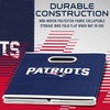 image:imageFranklin Sports NFL Storage Bins  Collapsible Cube Container  Basket  NFL Office Bedroom  Living Room  11x11New England Patriots