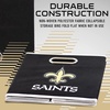 image:imageFranklin Sports NFL Storage Bins  Collapsible Cube Container  Basket  NFL Office Bedroom  Living Room  11x11New Orleans Saints