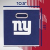 image:imageFranklin Sports NFL Storage Bins  Collapsible Cube Container  Basket  NFL Office Bedroom  Living Room  11x11New York Giants