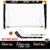 image:imageFranklin Sports NHL Anaheim Ducks NHL Team Mini Hockey Set  Kids Indoor Knee Hockey Goal Ball2 Mini Stick Combo Ages 3