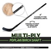 image:imageFranklin Sports NHL Kids Beginner Street Hockey  Goalie Sticks  Youth  Junior Hockey Sticks  Left  Right HandedBlack