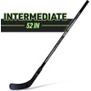 image:imageFranklin Sports NHL Kids Beginner Street Hockey  Goalie Sticks  Youth  Junior Hockey Sticks  Left  Right HandedBlack Silver