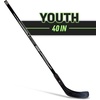 image:imageFranklin Sports NHL Kids Beginner Street Hockey  Goalie Sticks  Youth  Junior Hockey Sticks  Left  Right HandedBlack Silver