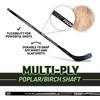 image:imageFranklin Sports NHL Kids Beginner Street Hockey  Goalie Sticks  Youth  Junior Hockey Sticks  Left  Right HandedBlack Silver