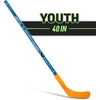 image:imageFranklin Sports NHL Kids Beginner Street Hockey  Goalie Sticks  Youth  Junior Hockey Sticks  Left  Right HandedBlue
